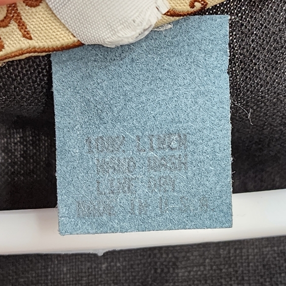 Hot Knots Women's 100% Linen Button Down Tunic Top- S/M - Picture 8 of 8